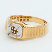 Ridge Diamond Ring