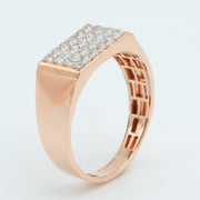 Facet Diamond Ring