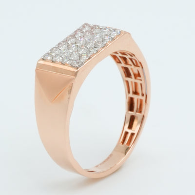 Facet Diamond Ring