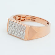 Facet Diamond Ring