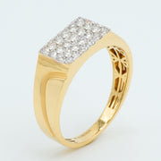 Flowline Diamond Ring
