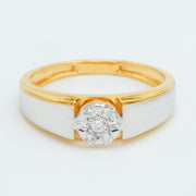 Sterling Crest Diamond Ring