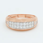 Rose Crest Diamond Ring