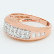 Rose Crest Diamond Ring