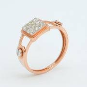 Matrix Diamond Ring