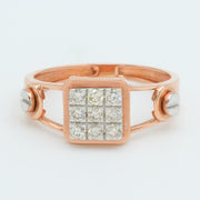 Matrix Diamond Ring