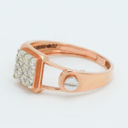 Matrix Diamond Ring