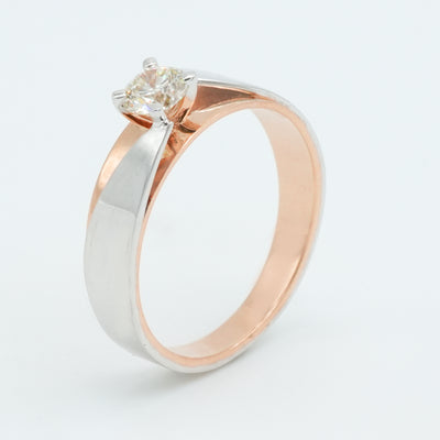 Contour Diamond Ring