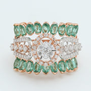 Leaf Luxe Diamond Ring