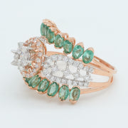 Leaf Luxe Diamond Ring
