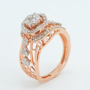 Luxe Heart Diamond Ring
