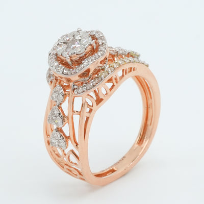 Luxe Heart Diamond Ring