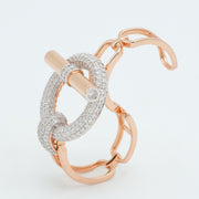 Toggle Diamond Ring
