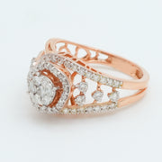 Luxe Heart Diamond Ring
