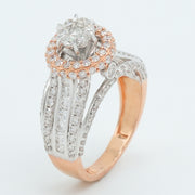 Royal Halo Diamond Ring