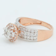 Trinity Halo Diamond Ring