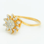 Petal Diamond Ring