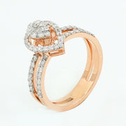 Elara Pear Ring