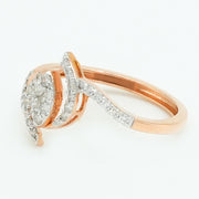 Elara Leaf Diamond Ring