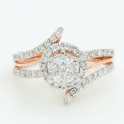 Embrace Cluster Diamond Ring
