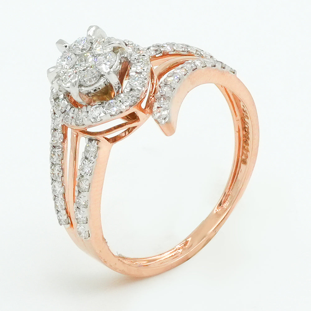 Embrace Cluster Diamond Ring