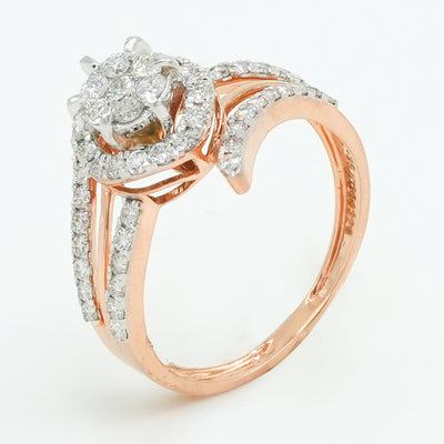 Embrace Cluster Diamond Ring