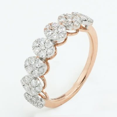 Seven Spark Diamond Ring