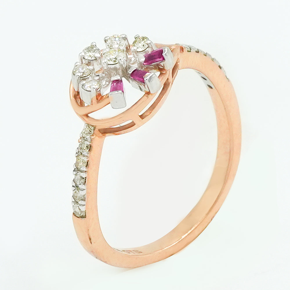 Dawn Bloom Diamond Ring