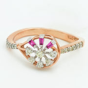 Dawn Bloom Diamond Ring