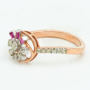 Dawn Bloom Diamond Ring