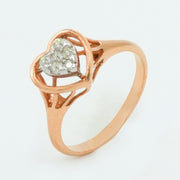 Forever Heart Diamond Ring