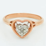 Forever Heart Diamond Ring