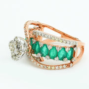 Twine Diamond Ring