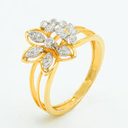 Petal Grace Diamond Ring