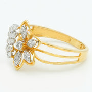 Petal Grace Diamond Ring