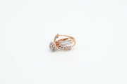 Ribbon Bloom Diamond Ring