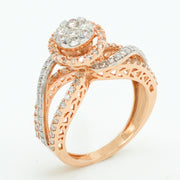 Luna Halo Diamond Ring