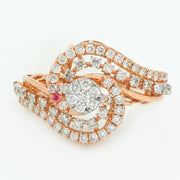 Twirl Spark Diamond Ring
