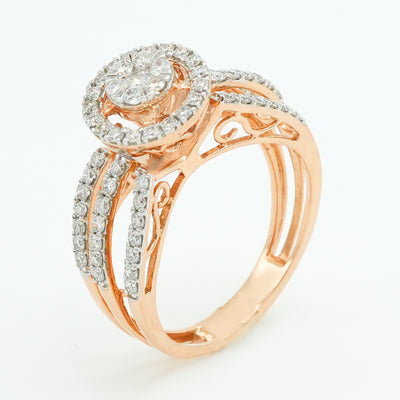 Halo Grace Diamond Ring