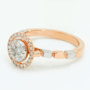 Oval Glow Diamond Ring