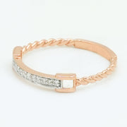 Ribbon Diamond Ring