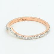Chevron Diamond Ring
