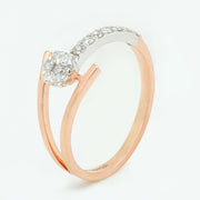 Cradle Diamond Ring