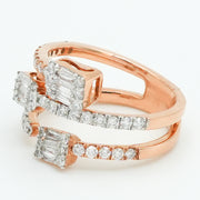 Regal Halo Ring