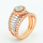 Regal Halo Ring
