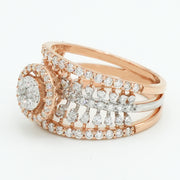 Regal Halo Ring
