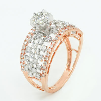 Stellar Lace Diamond Ring