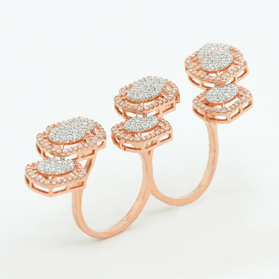 Trilink Diamond Ring