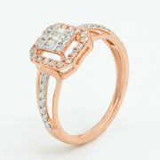 Nova Frame Diamond Ring