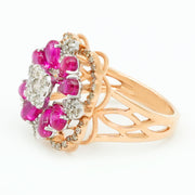 Diamond Flora Ring